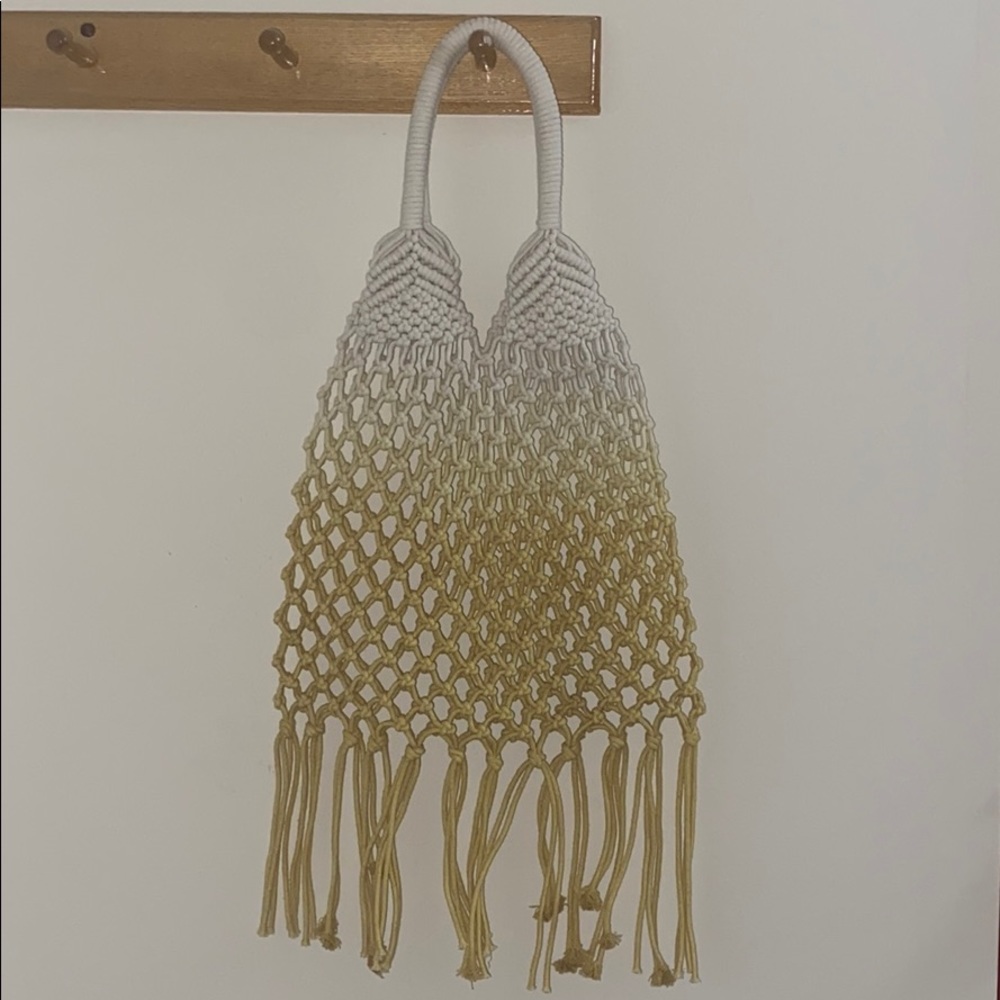 Ombré Yellow Bag